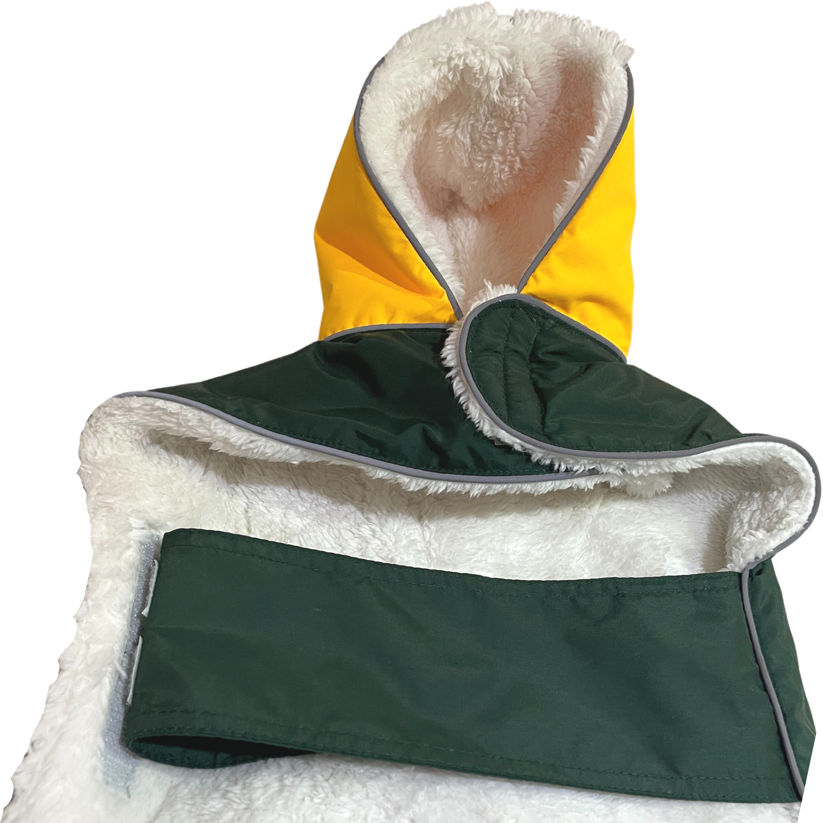 Parka con Peludito Colorado