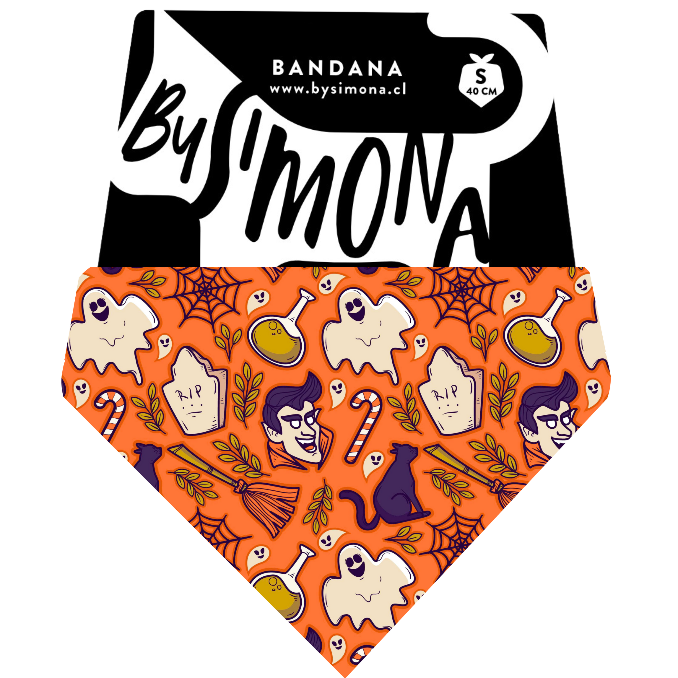 Bandana con Collar Dracula 🎃