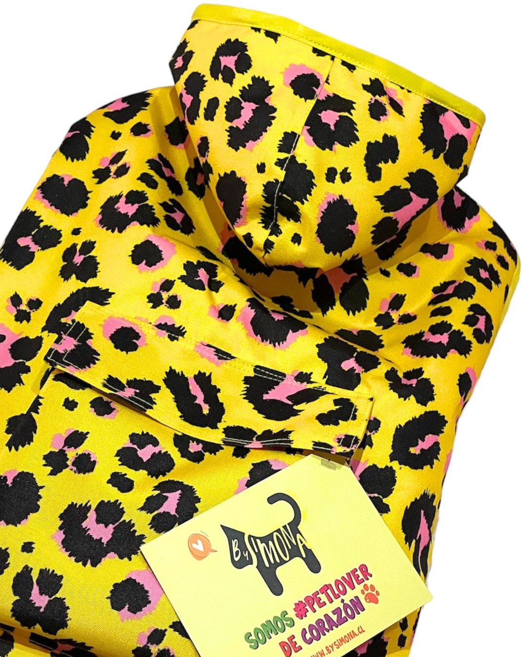 Impermeable con Polar Yellow Print