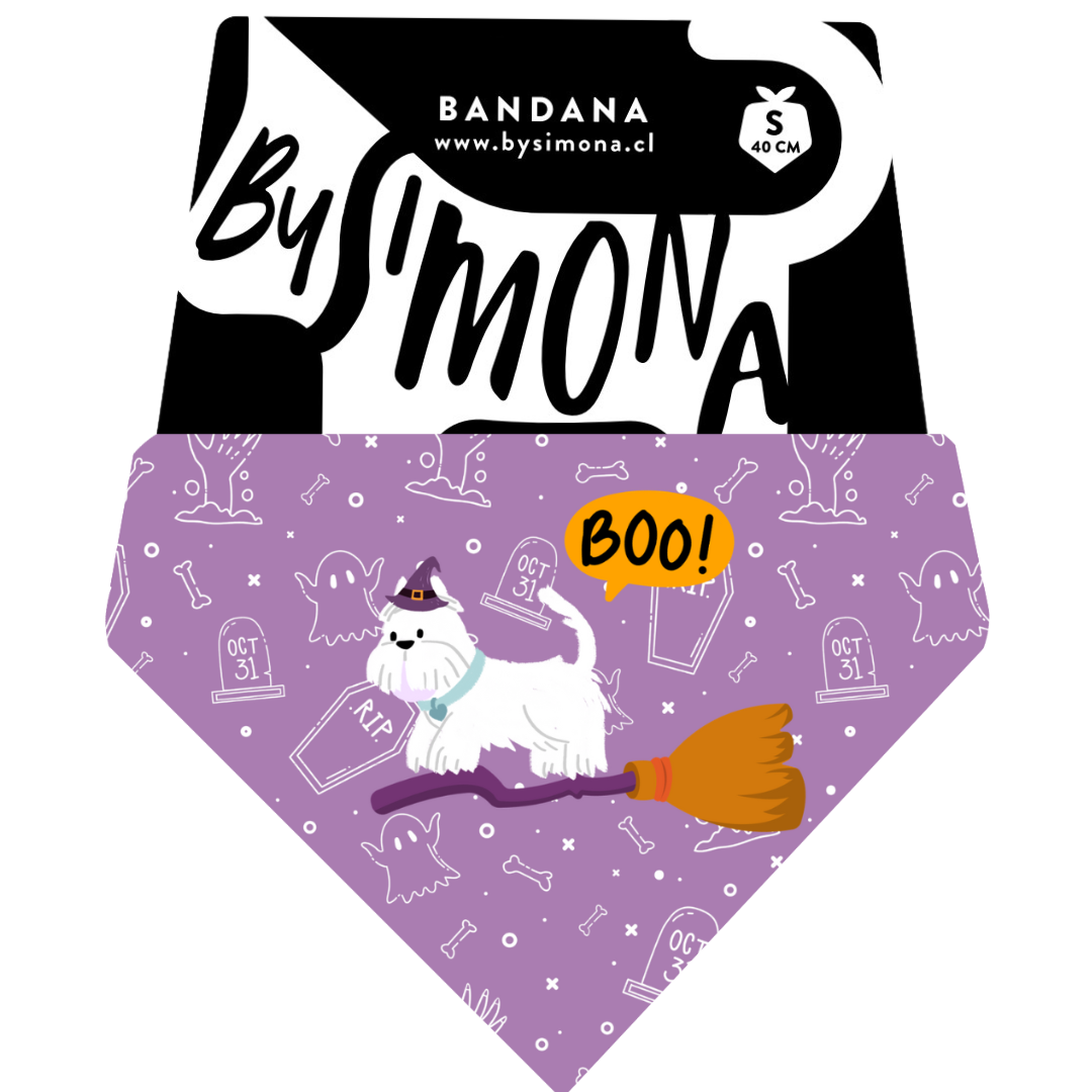 Bandana con Collar Westie 🎃