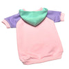 Hoodie Tricolor Rosado